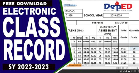 DOWNLOAD: New Updated DepEd E.